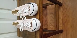 Vans Women's Light Pink Canvas Athletic Shoes